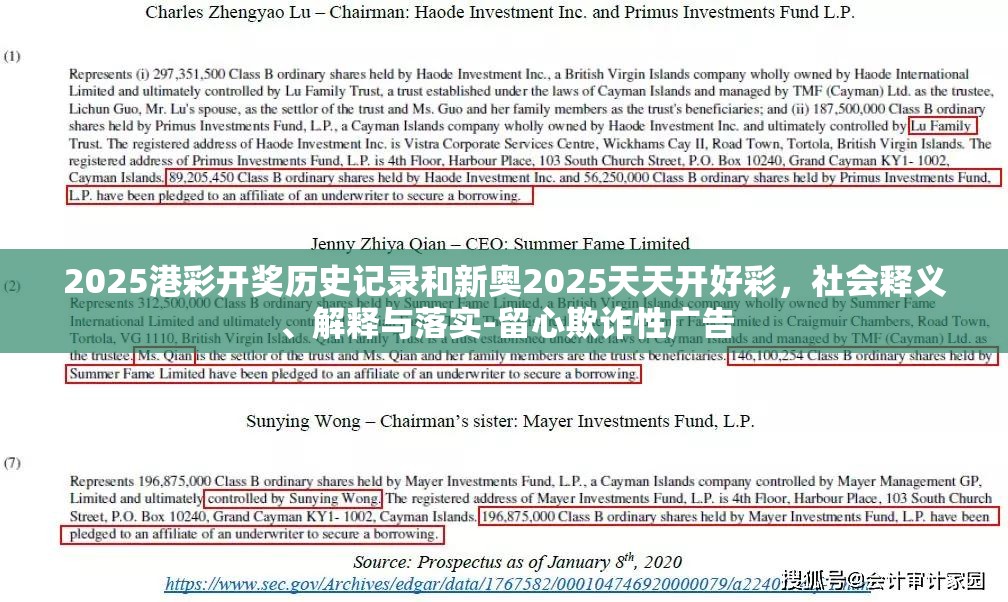 2025港彩开奖历史记录和新奥2025天天开好彩，社会释义、解释与落实-留心欺诈性广告