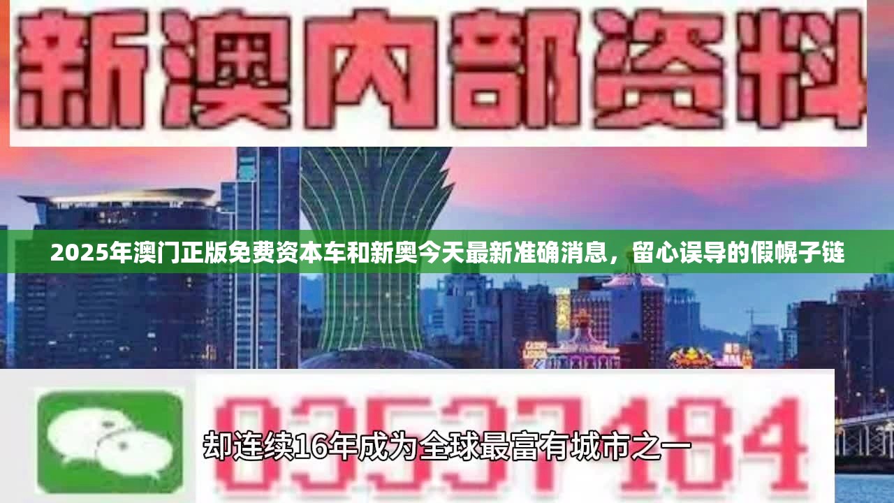 2025年澳门正版免费资本车和新奥今天最新准确消息，留心误导的假幌子链