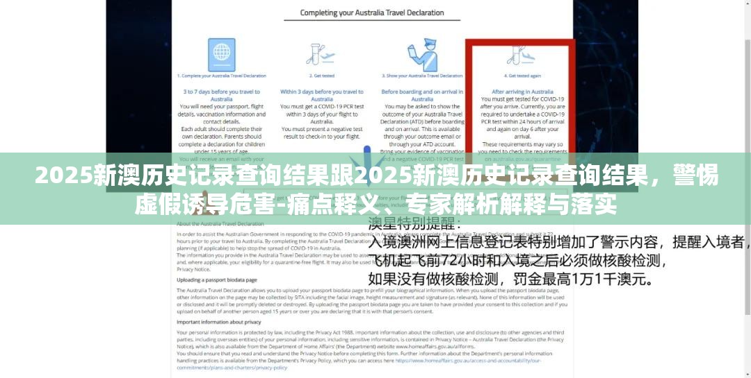2025新澳历史记录查询结果跟2025新澳历史记录查询结果，警惕虚假诱导危害-痛点释义、专家解析解释与落实