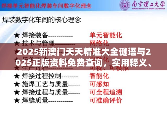 2025新澳门天天精准大全谜语与2025正版资料免费查询，实用释义、专家解读解释与落实-拒绝欺骗性承诺