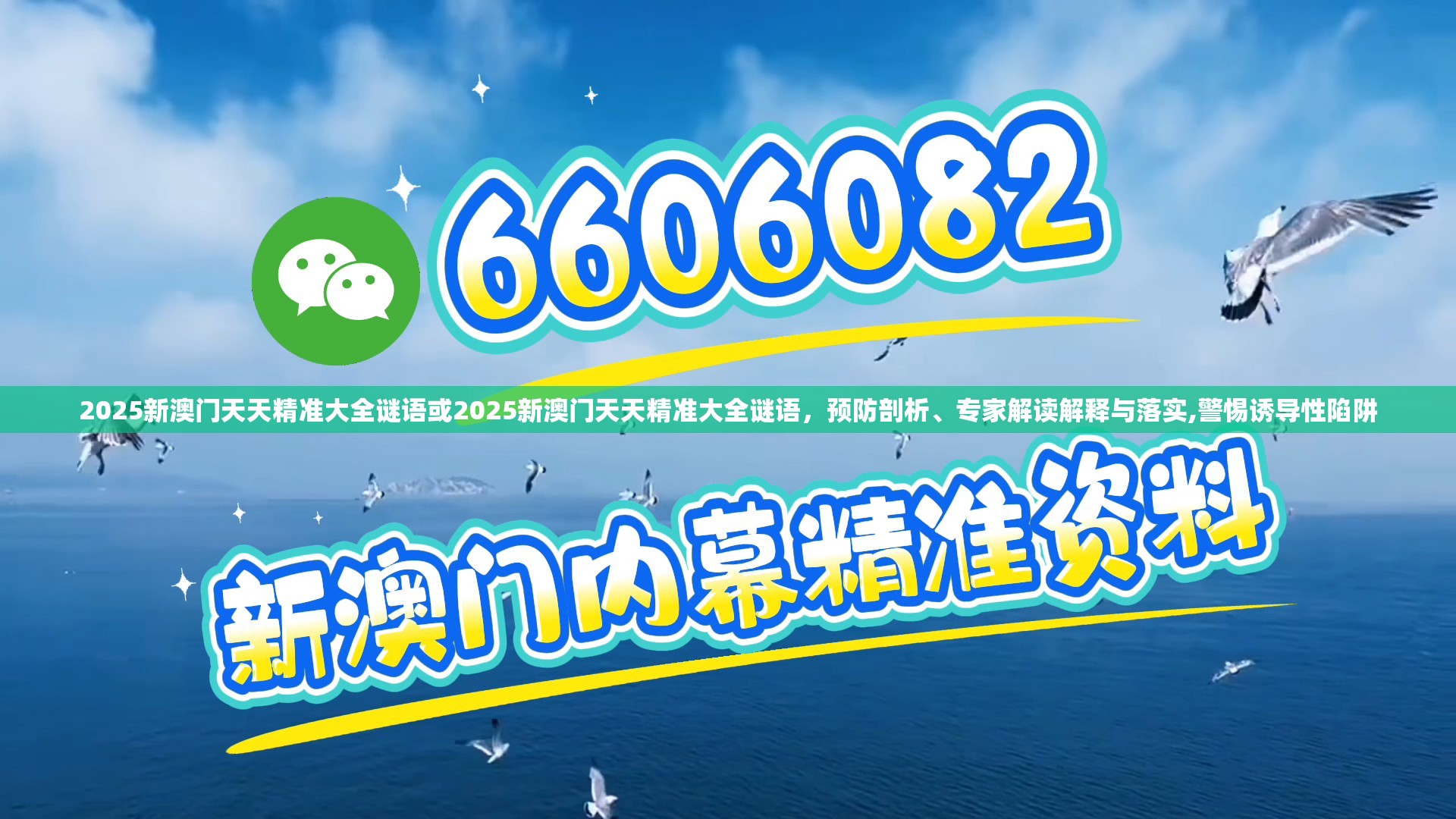 2025新澳门天天精准大全谜语或2025新澳门天天精准大全谜语，预防剖析、专家解读解释与落实,警惕诱导性陷阱