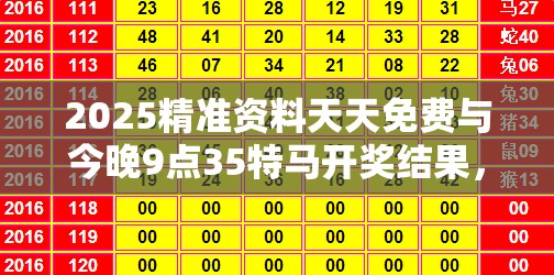 2025精准资料天天免费与今晚9点35特马开奖结果，个人释义、专家解析解释与落实?留心虚假的虚架势