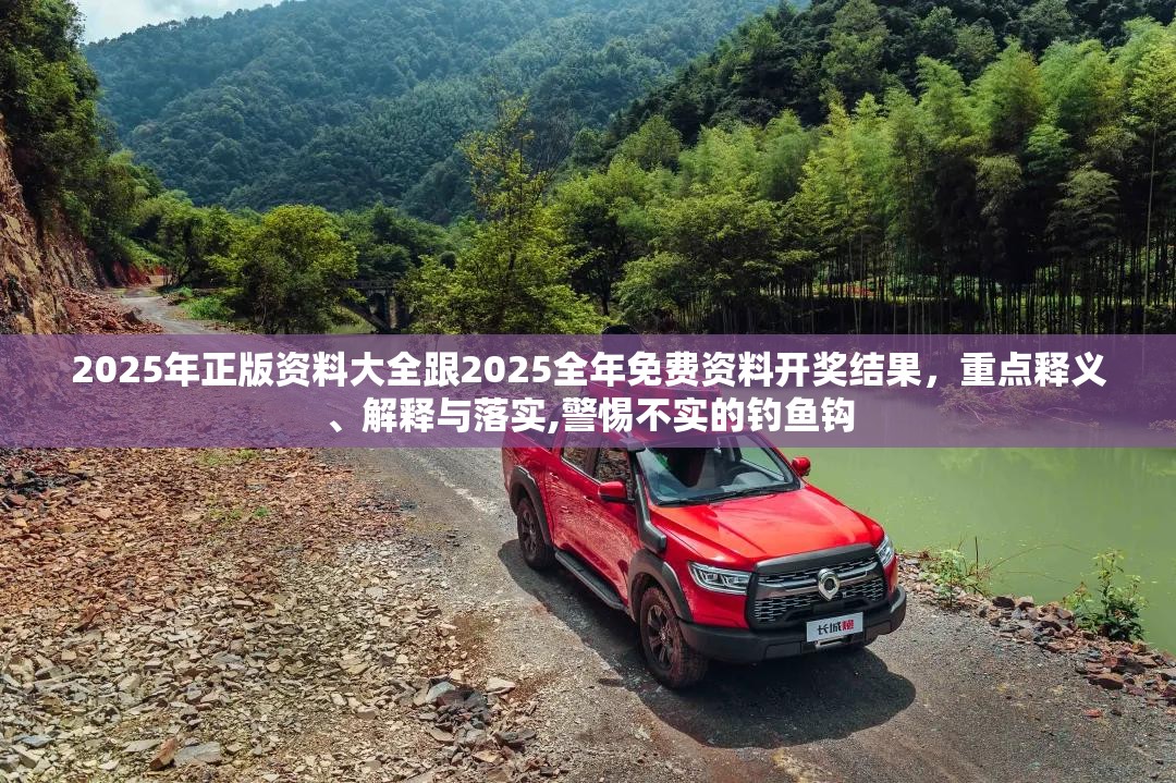 2025年正版资料大全跟2025全年免费资料开奖结果，重点释义、解释与落实,警惕不实的钓鱼钩