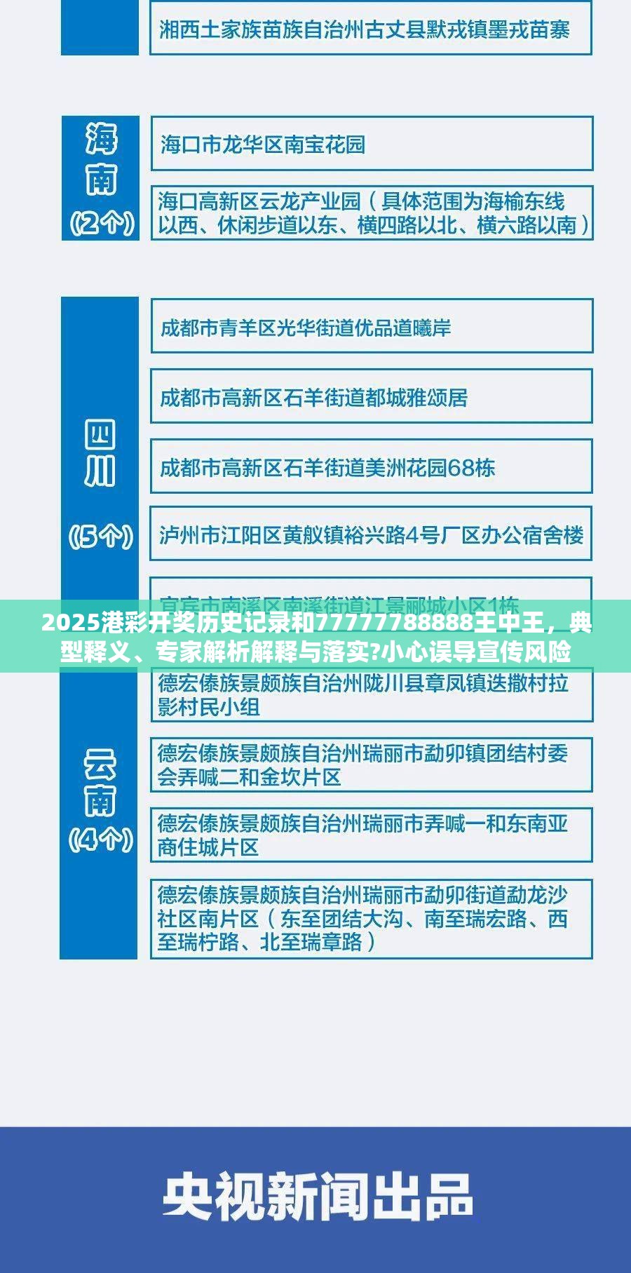 2025港彩开奖历史记录和77777788888王中王，典型释义、专家解析解释与落实?小心误导宣传风险