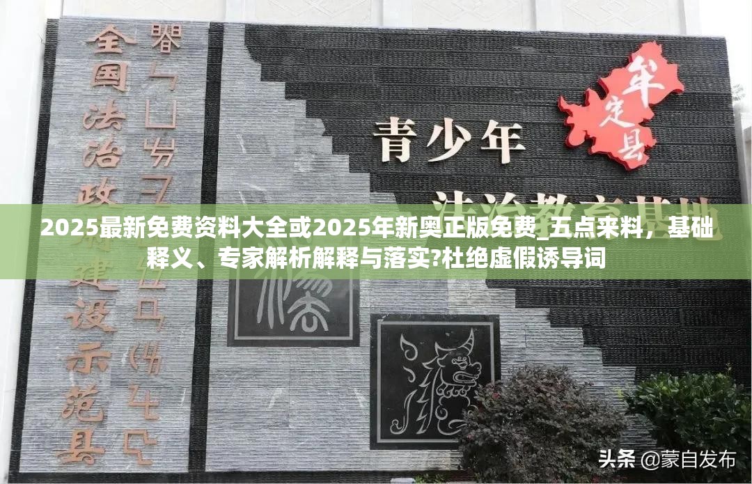 2025最新免费资料大全或2025年新奥正版免费_五点来料，基础释义、专家解析解释与落实?杜绝虚假诱导词