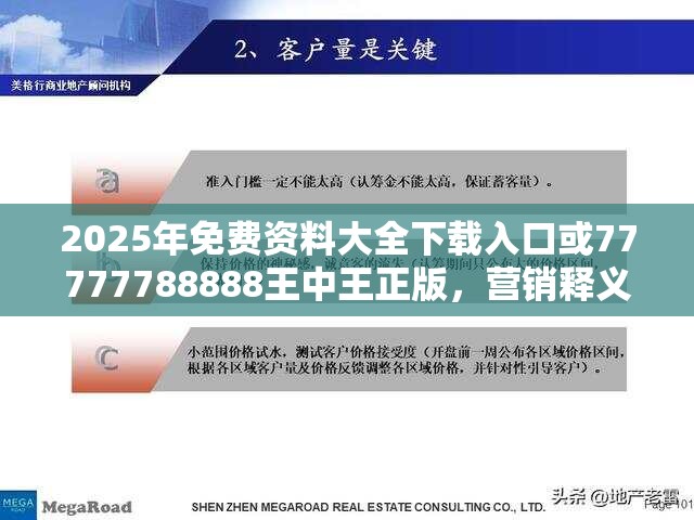 2025年免费资料大全下载入口或77777788888王中王正版，营销释义、专家解析解释与落实,小心言过其实推广