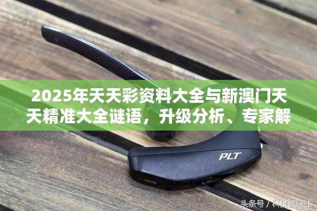 2025年天天彩资料大全与新澳门天天精准大全谜语，升级分析、专家解读解释与落实,谨防华而不实包装